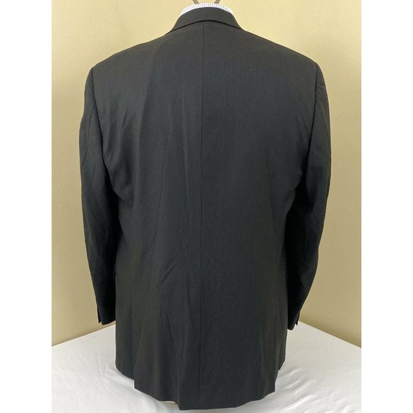 Daniel Cremieux Loro Piana Wool Suit Gray Pinstripe 44L - Picture 4 of 12